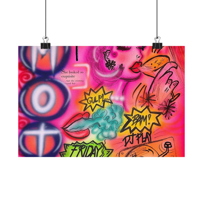 "vegas ventures" airbrush horizontal print