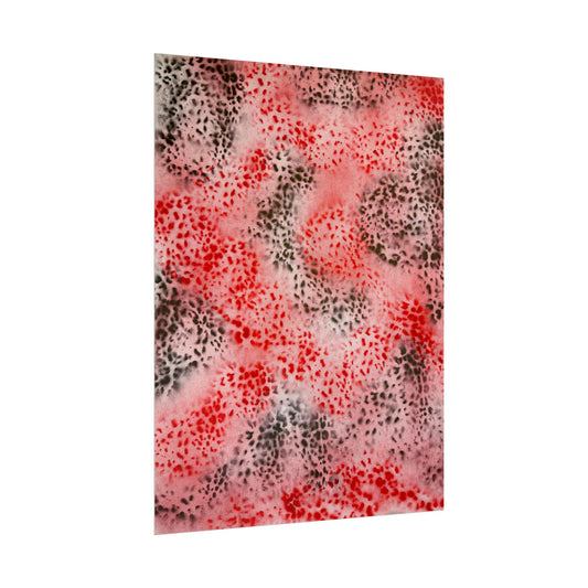 "red cheetah" airbrush rolled print