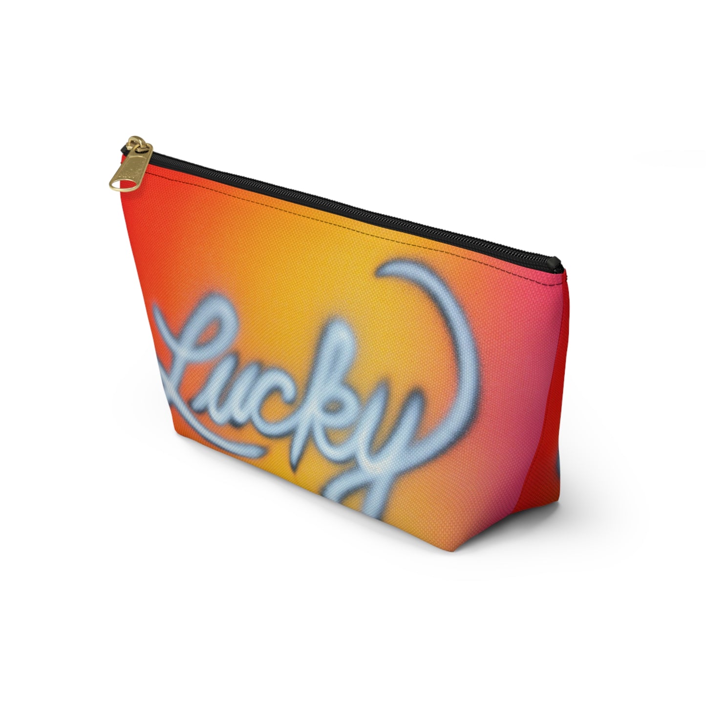 "lucky" airbrush makeup pouch
