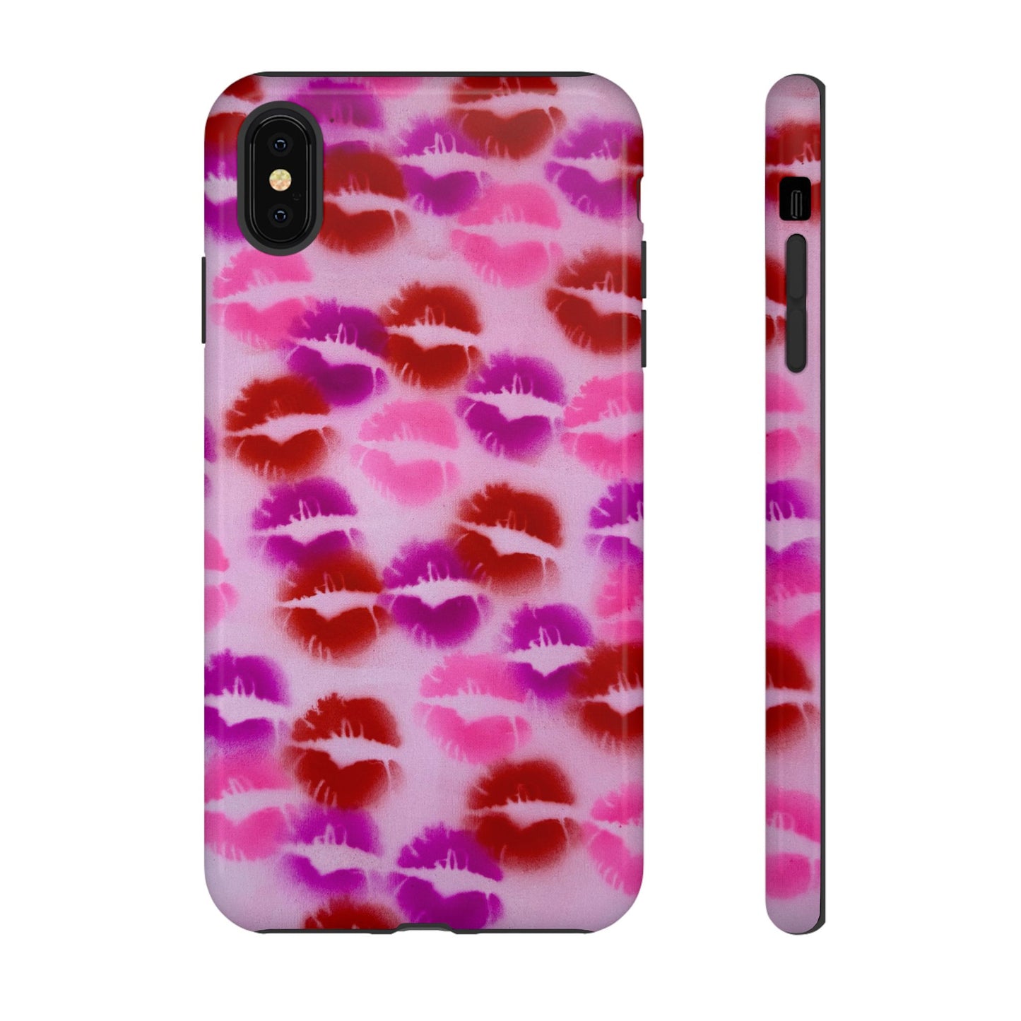 "mwah!" airbrush iPhone case
