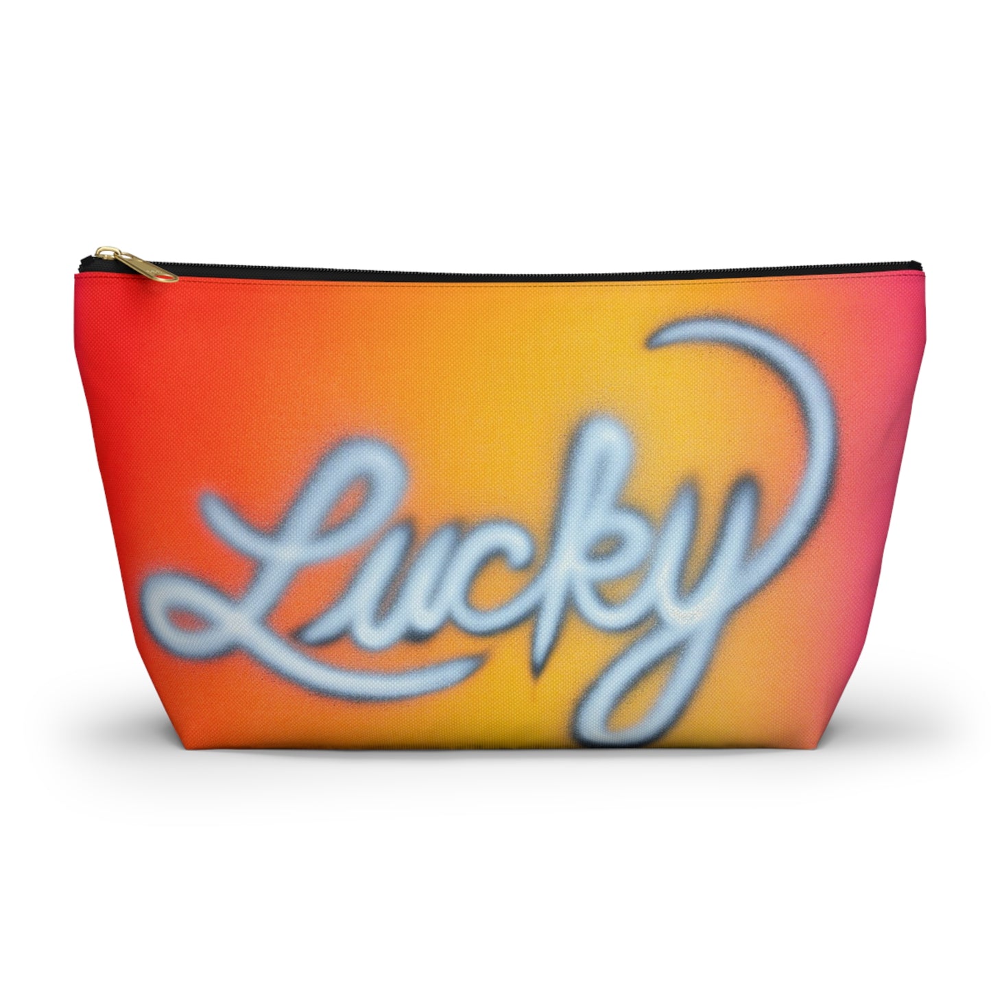 "lucky" airbrush makeup pouch