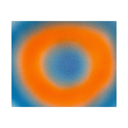 "citrus sky aura" airbrush horizontal print