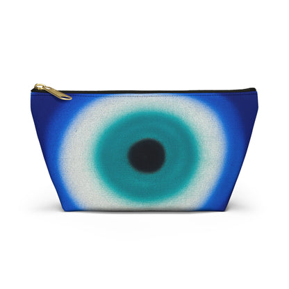 "evil eye" airbrush makeup pouch