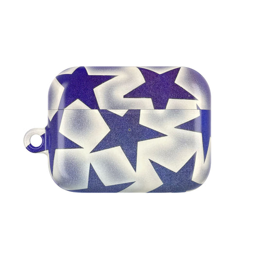 "frosted galaxy" airbrush airpod cases