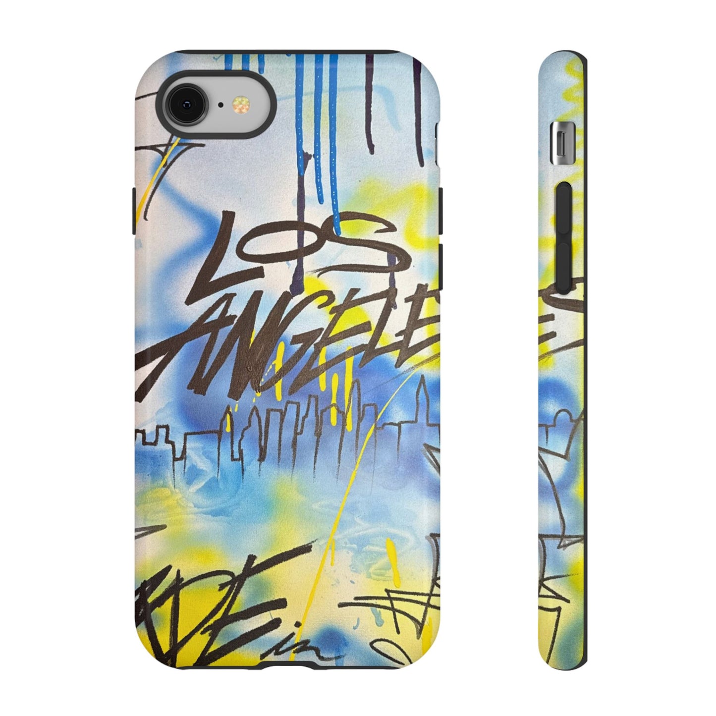 "los angeles" airbrush iPhone case