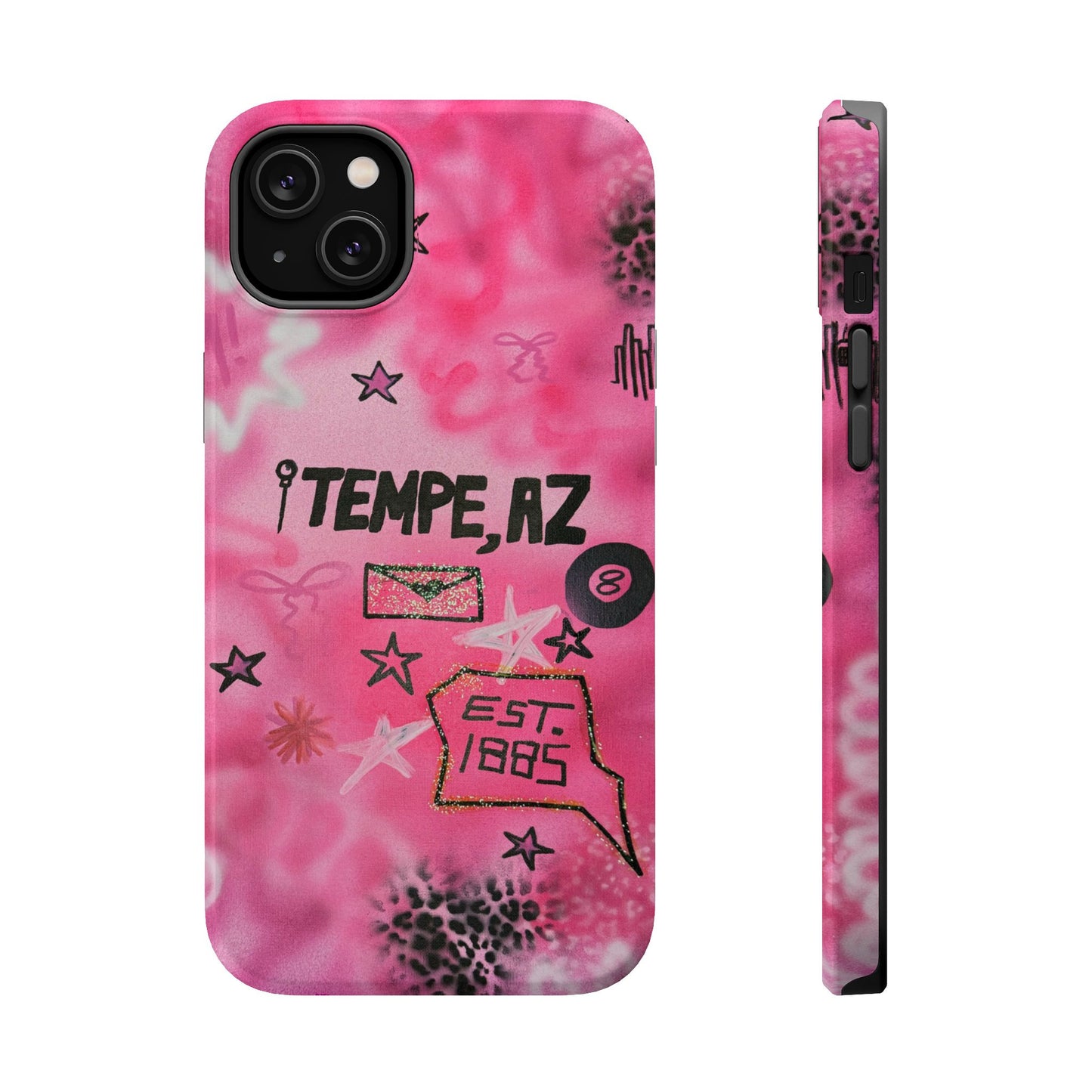 MagSafe "arizona state university pt. 2" airbrush iPhone case