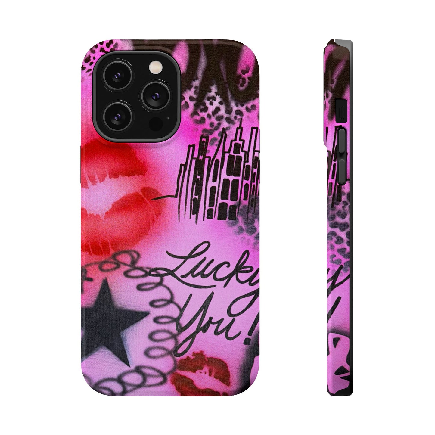 MagSafe "ulterior motive" airbrush iPhone case