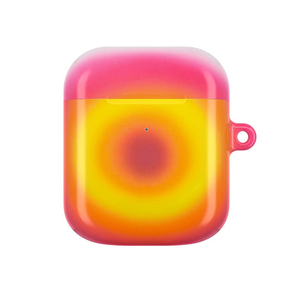 "pink lemonade aura" airbrush airpod cases