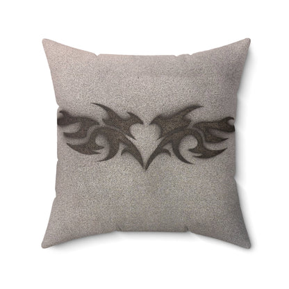 "trampstamp pt. 2" airbrush pillow
