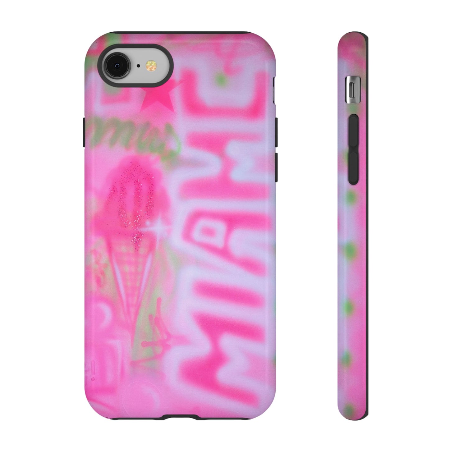 "sunset sorbet" airbrush iPhone case