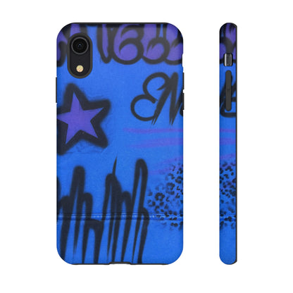 "infamous indigo" airbrush iPhone case