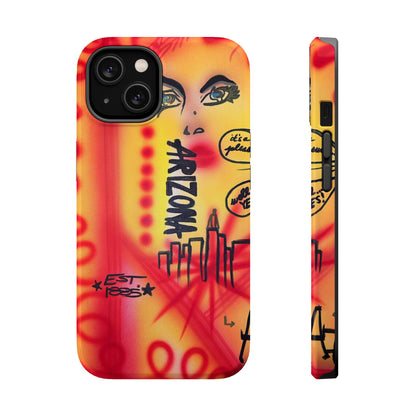 MagSafe "tempe, az" airbrush iPhone case
