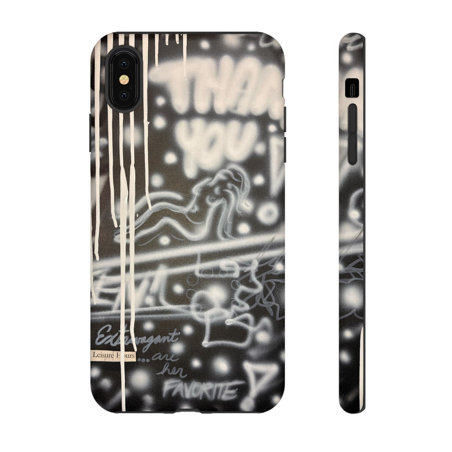 "extravagant leisure" airbrush iPhone case