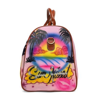 "sunkissed" airbrush waterproof travel bag