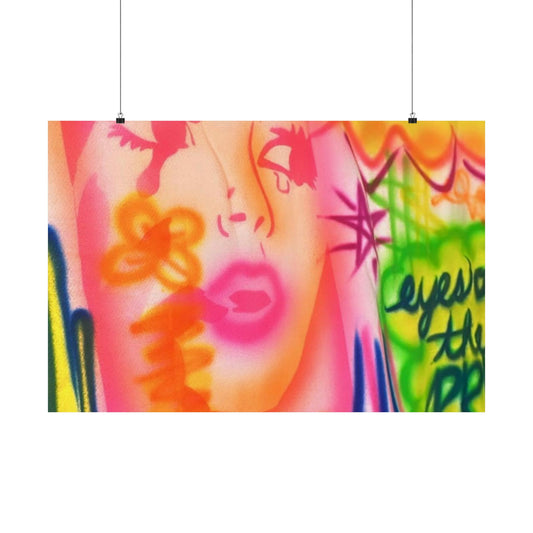 "current standards pt. 2" airbrush horizontal print