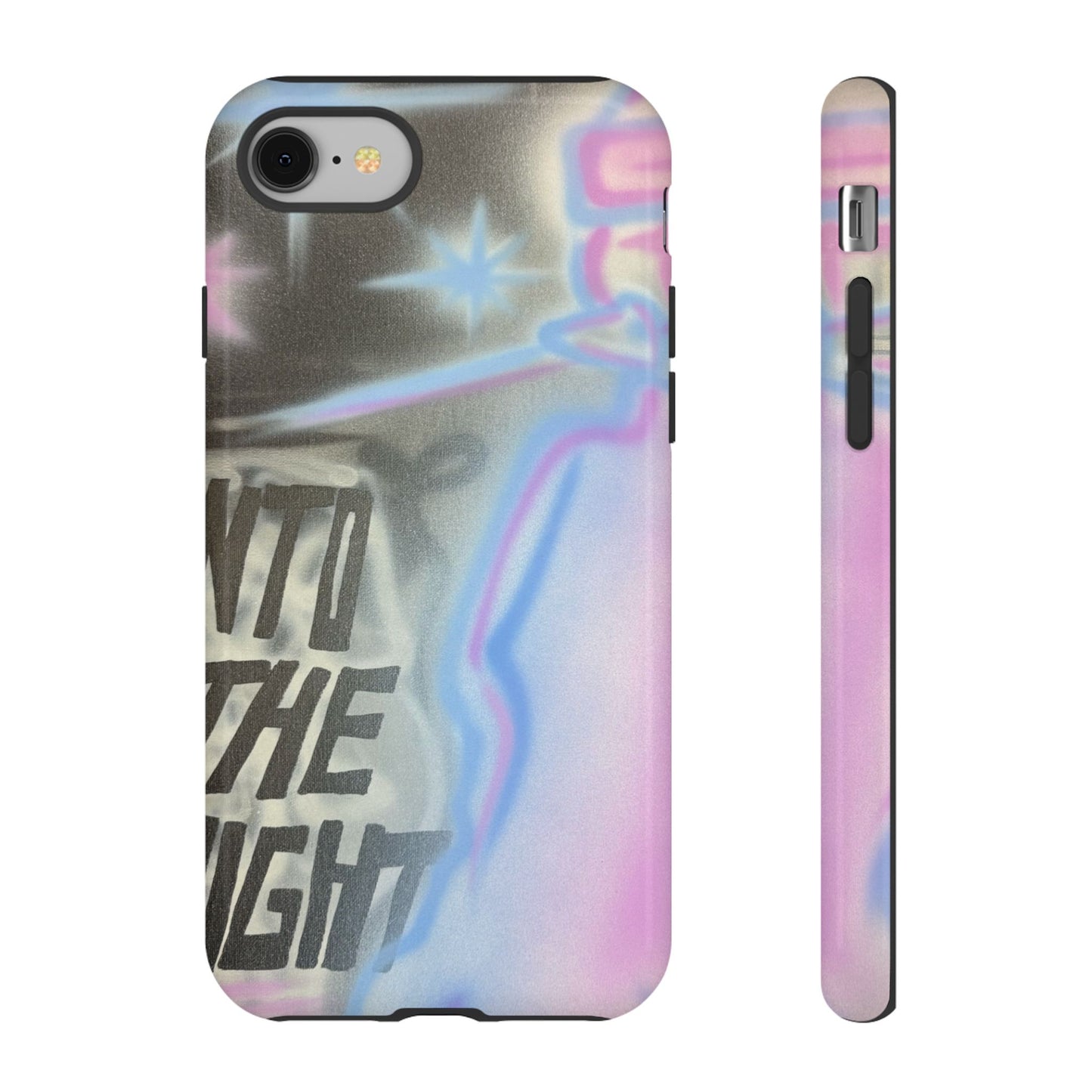 "into the night pt. 2" airbrush iPhone case