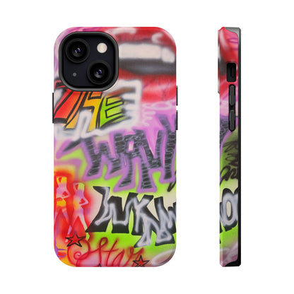 MagSafe "wynwood gold" airbrush iPhone case