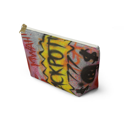 'JACKPOT!" airbrush makeup pouch