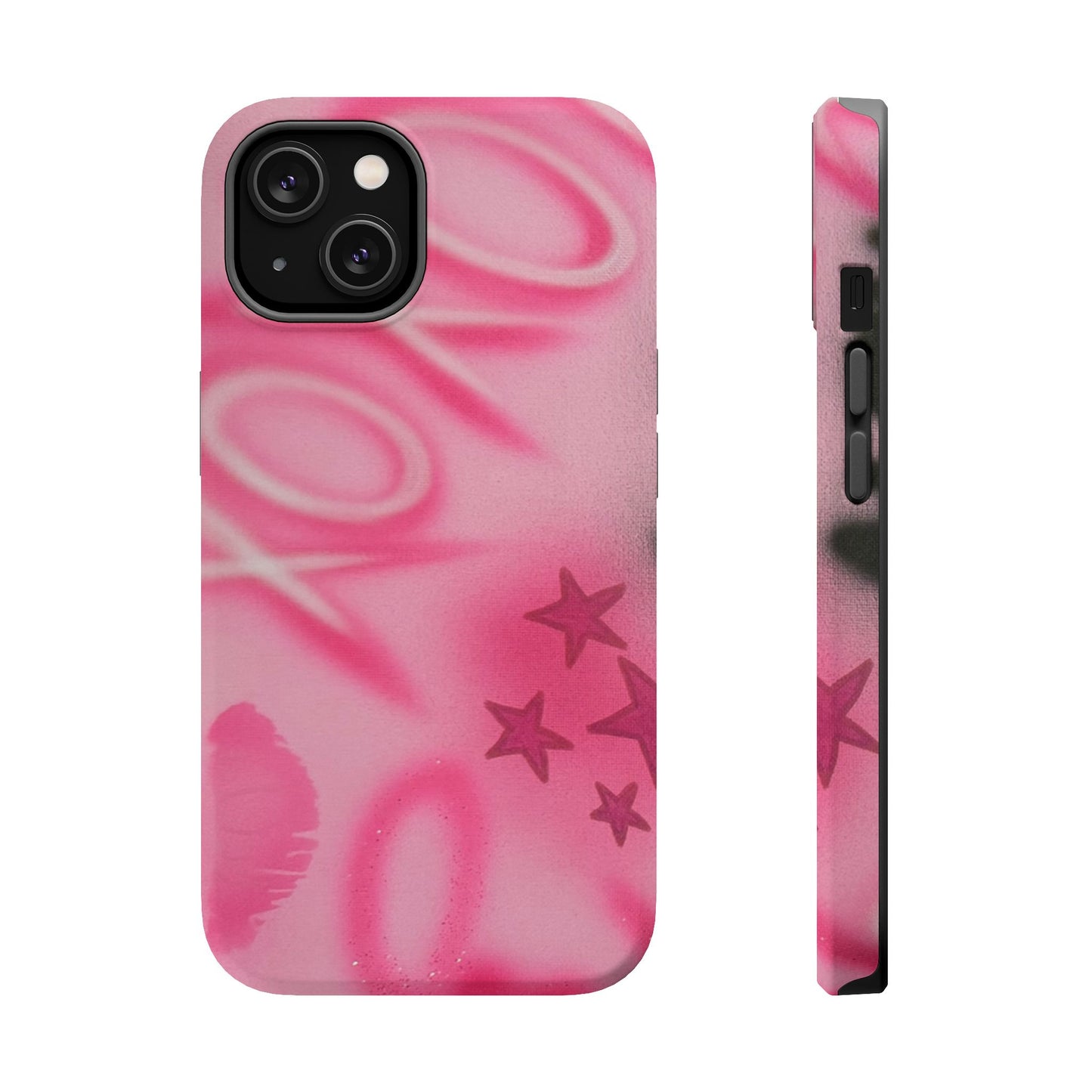 MagSafe "perfectly pink" airbrush iPhone case