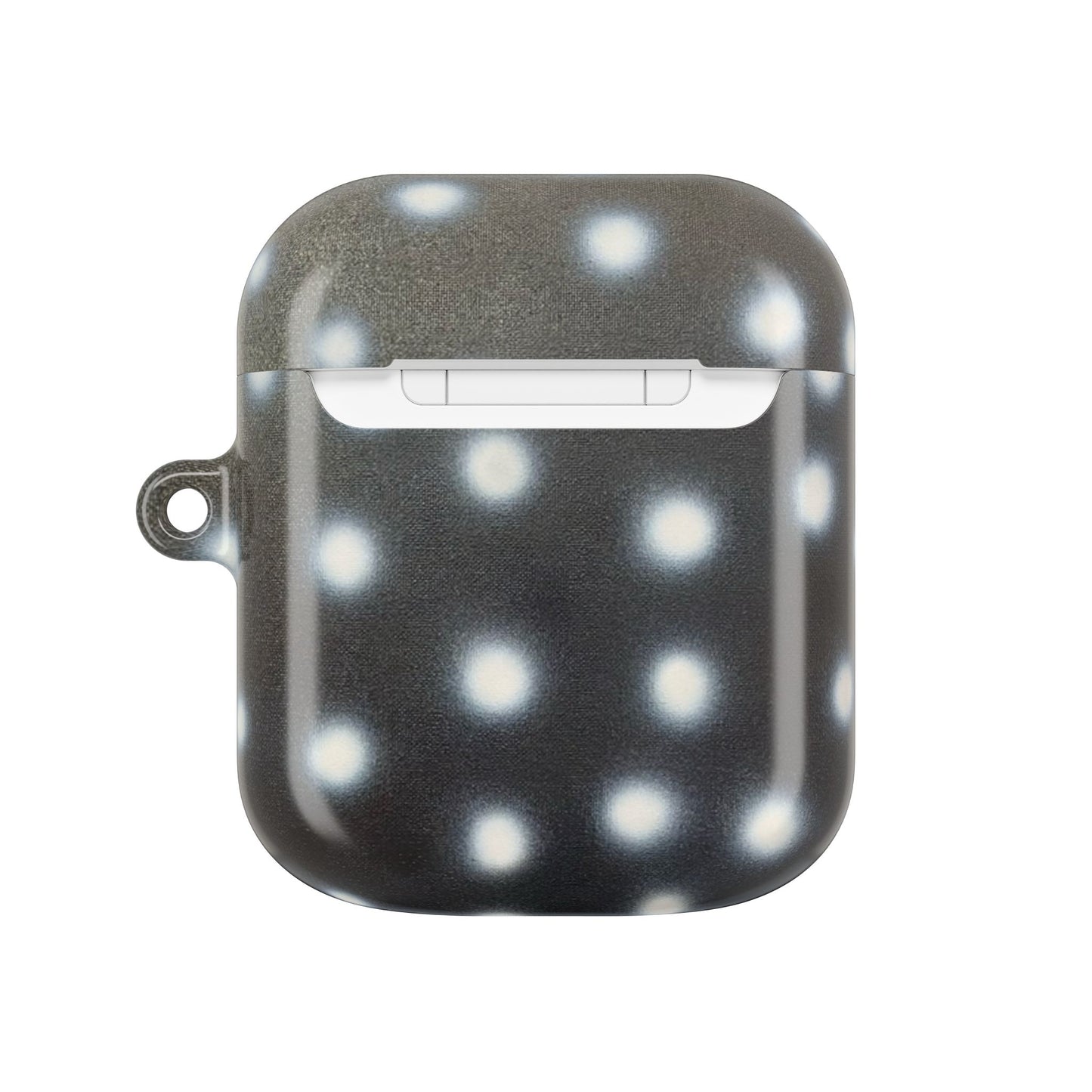 "coconut noir polka dot" airbrush airpod cases