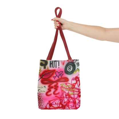 "IT girl" airbrush tote bag