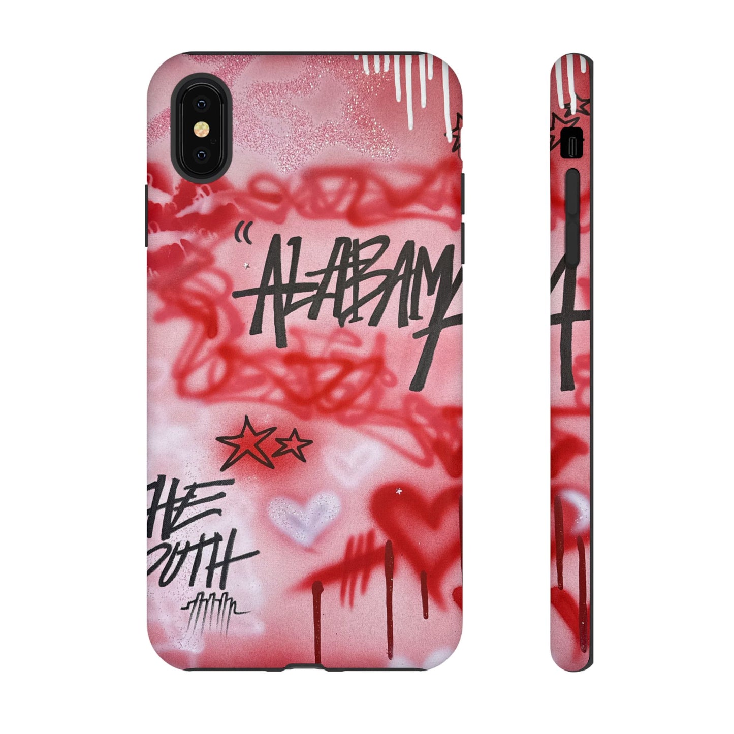 "alabama" airbrush iPhone case