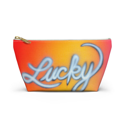 "lucky" airbrush makeup pouch
