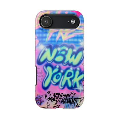 "spending $$ is my talent" airbrush iPhone case