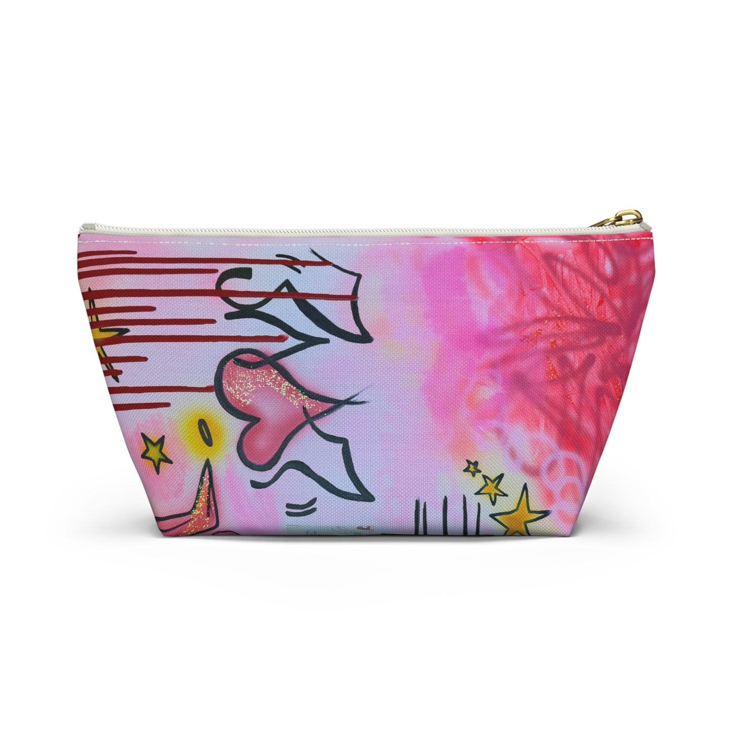 "cherry luvr" airbrush makeup pouch