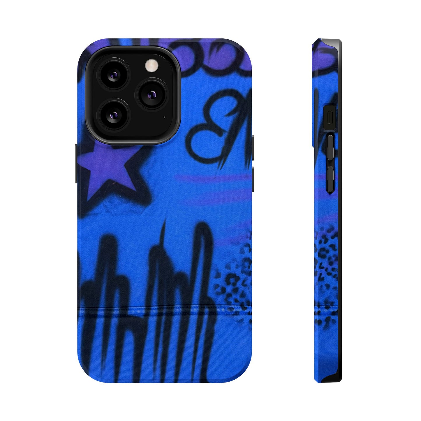 MagSafe "infamous indigo" airbrush iPhone case