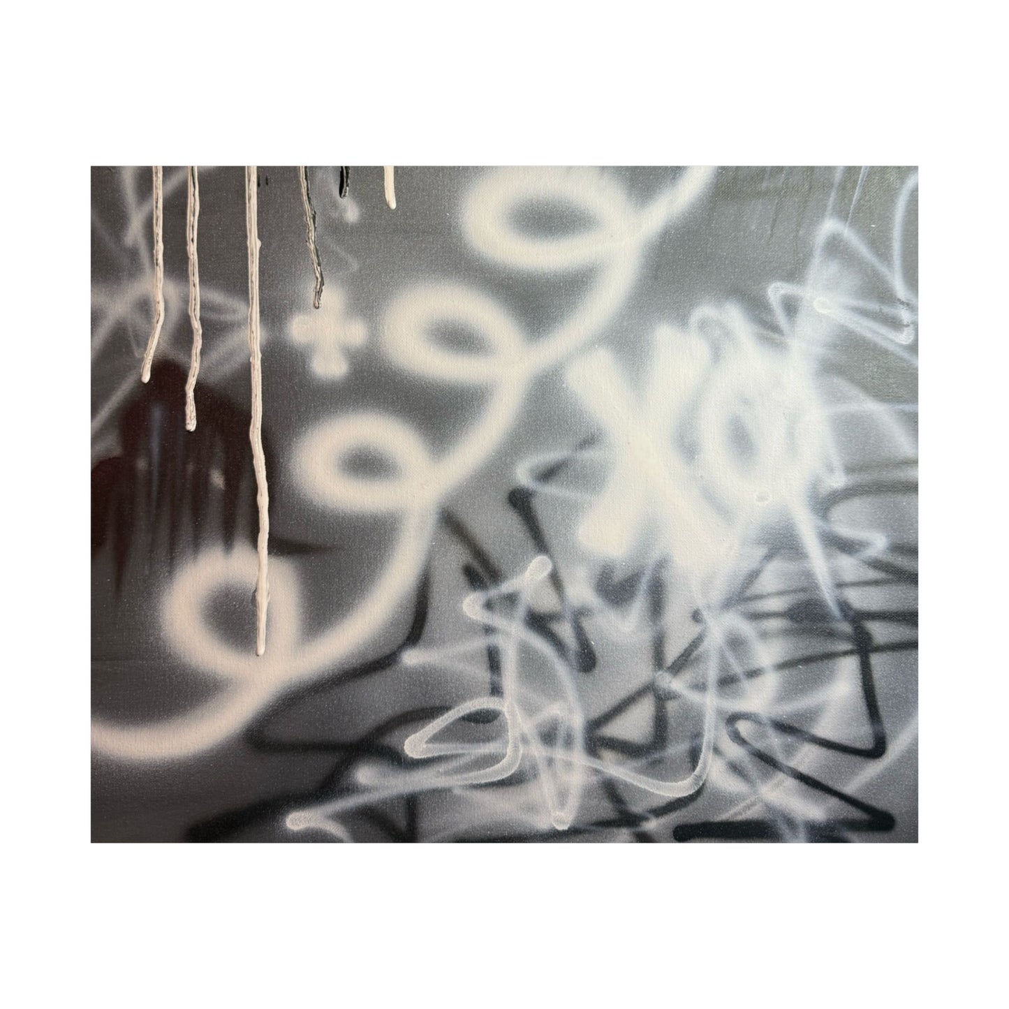 "spatial blur" airbrush horizontal print