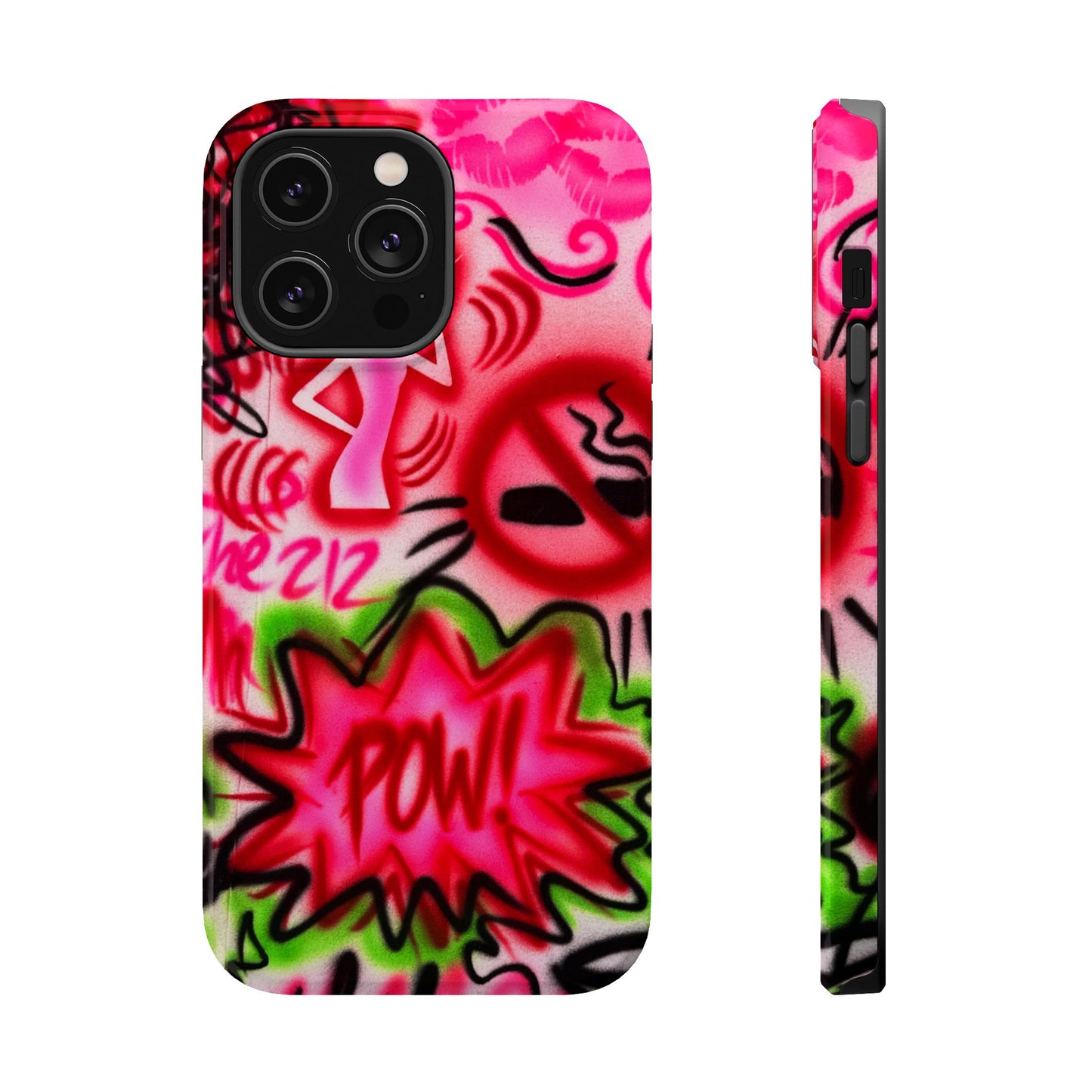 MagSafe "in the 212" airbrush iPhone case