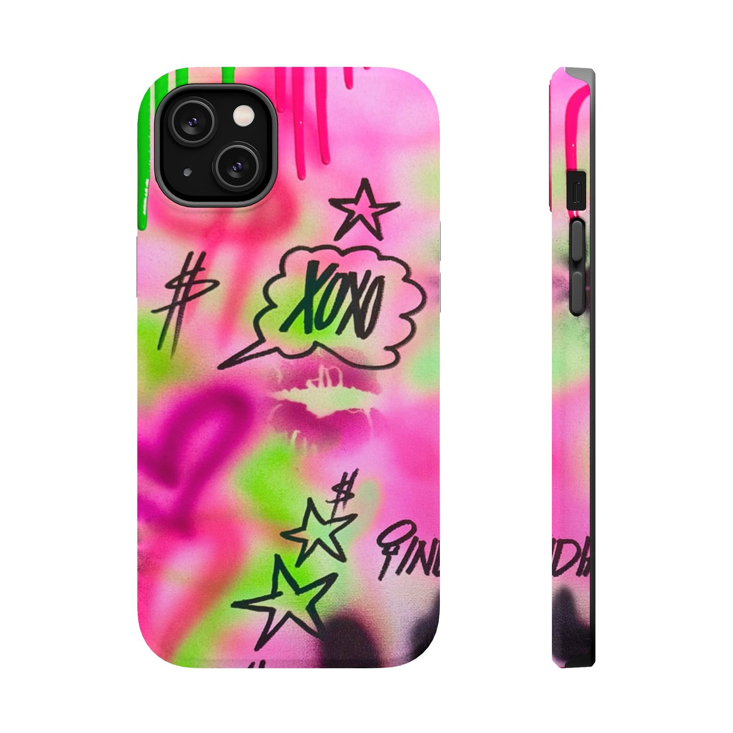 MagSafe "xoxo" airbrush iPhone case