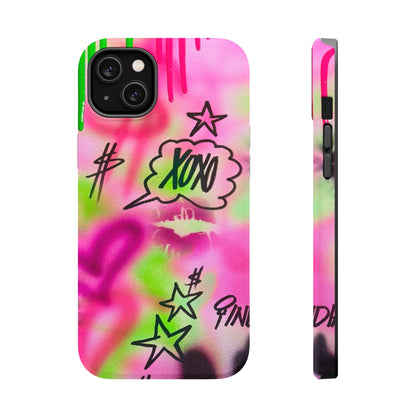 MagSafe "xoxo" airbrush iPhone case