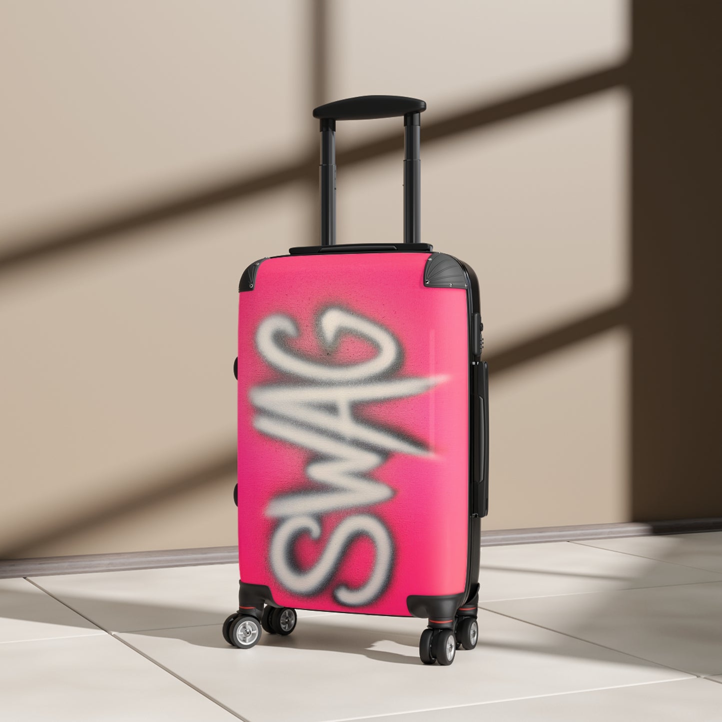 "swag" airbrush suitcase