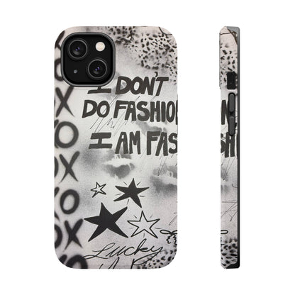 MagSafe "i am fashion" airbrush iPhone case