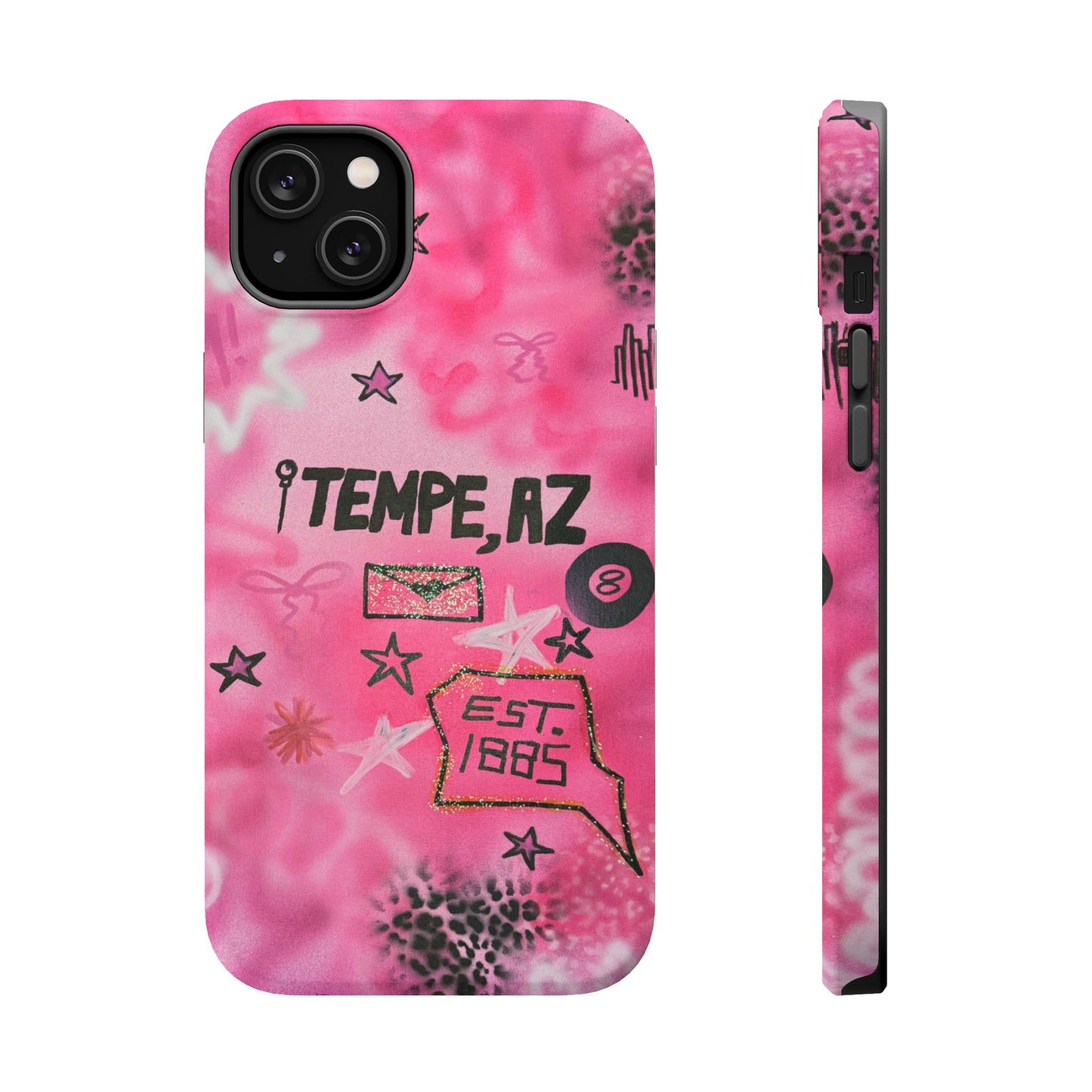 MagSafe "arizona state university pt. 2" airbrush iPhone case