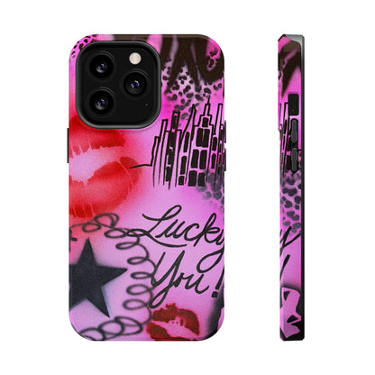 MagSafe "ulterior motive" airbrush iPhone case