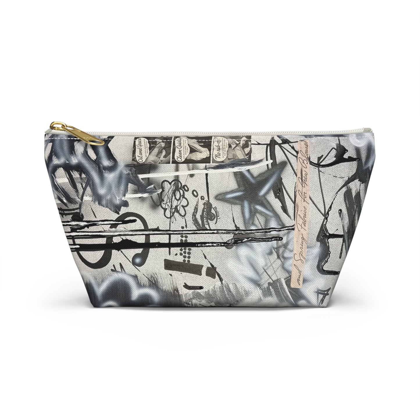 "monochrome mood" airbrush makeup pouch