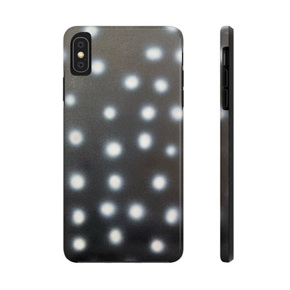 "coconut noir polka dot" airbrush iPhone case