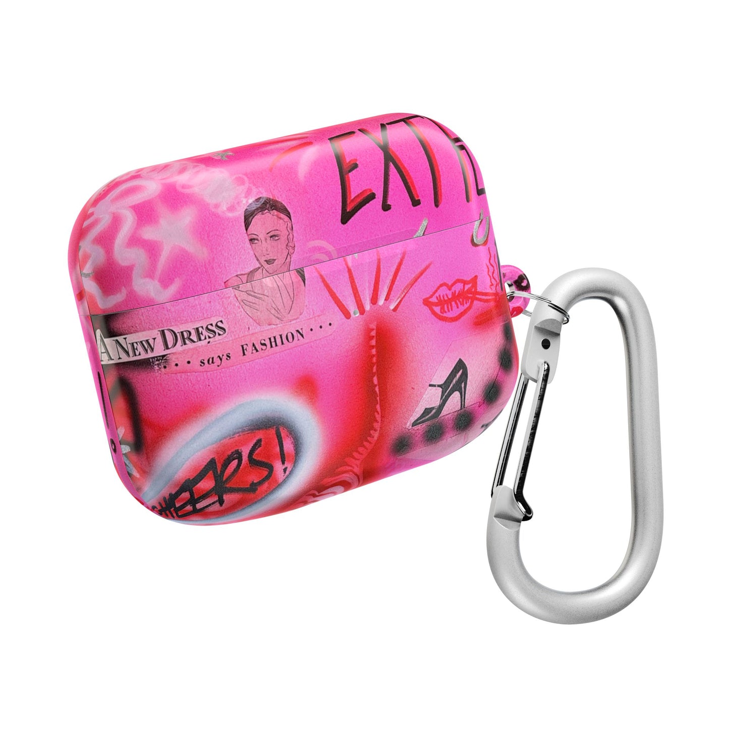 "extra dirty, plz" airbrush airpod cases