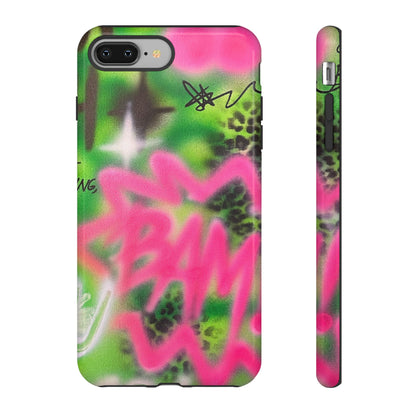 "BAM! pt. 2" airbrush iPhone case