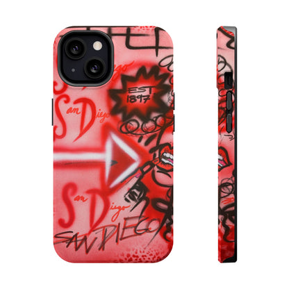 MagSafe "san diego" airbrush iPhone case