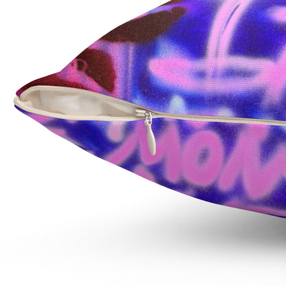 "dream life" airbrush pillow