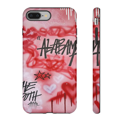"alabama" airbrush iPhone case