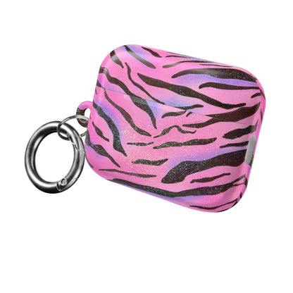 "glitter zebra" airbrush airpod cases