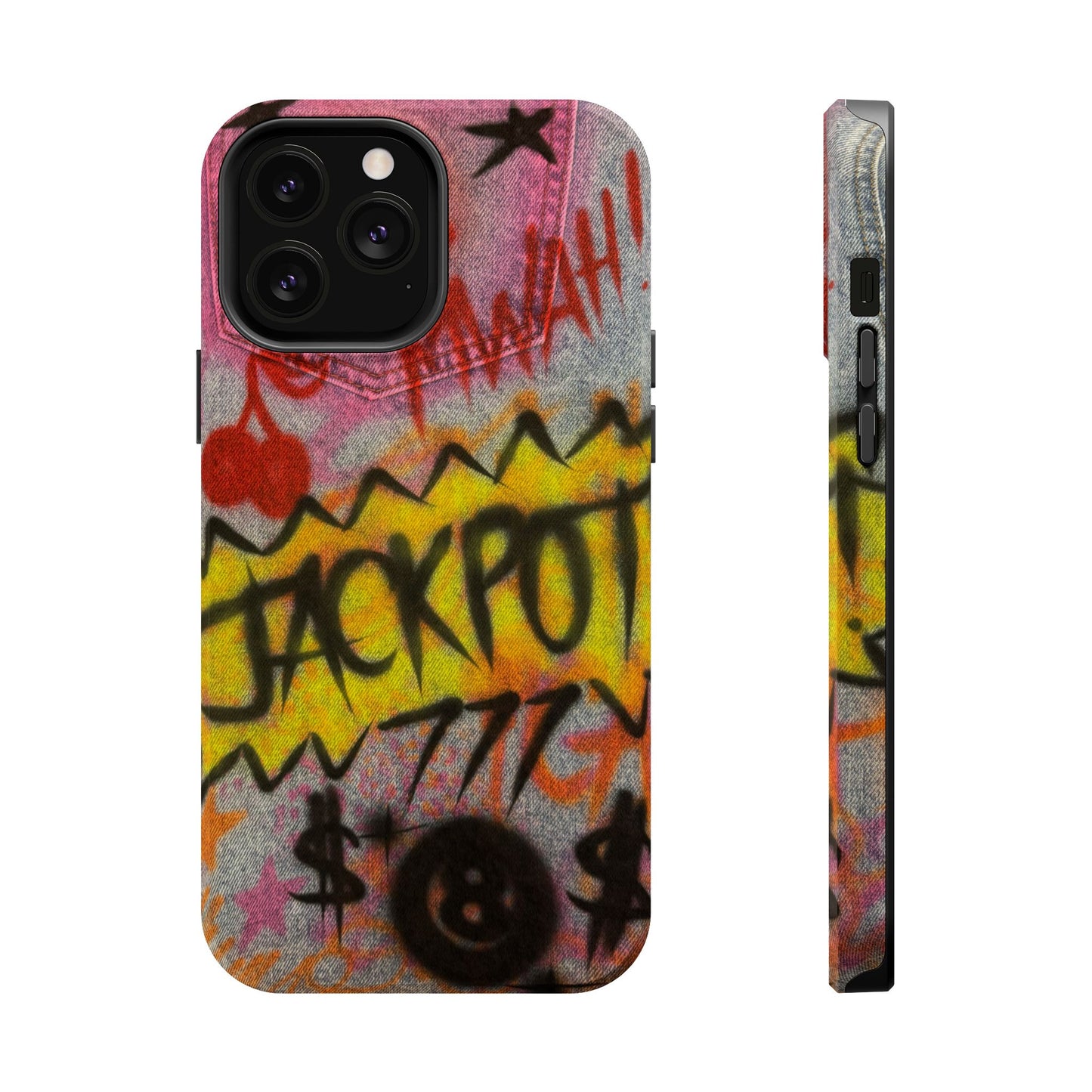 MagSafe "JACKPOT!" airbrush iPhone case