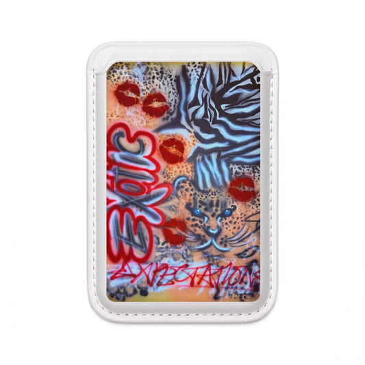 "exotic expectations" airbrush vegan wallet (Magsafe® Compatible)
