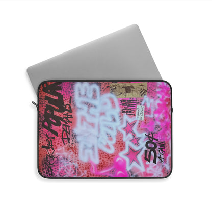 "in the wild" airbrush laptop sleeve