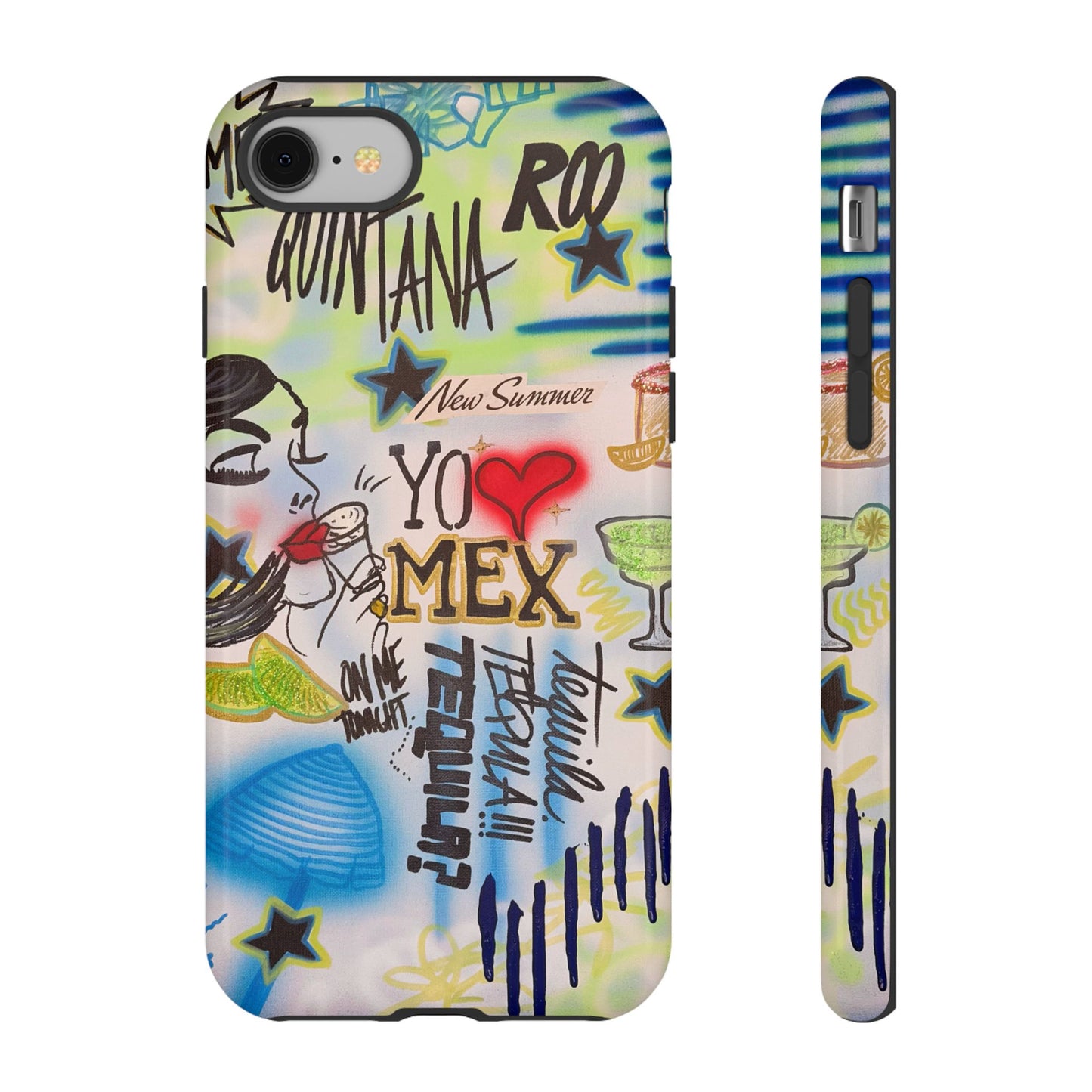"salted lime" airbrush iPhone case